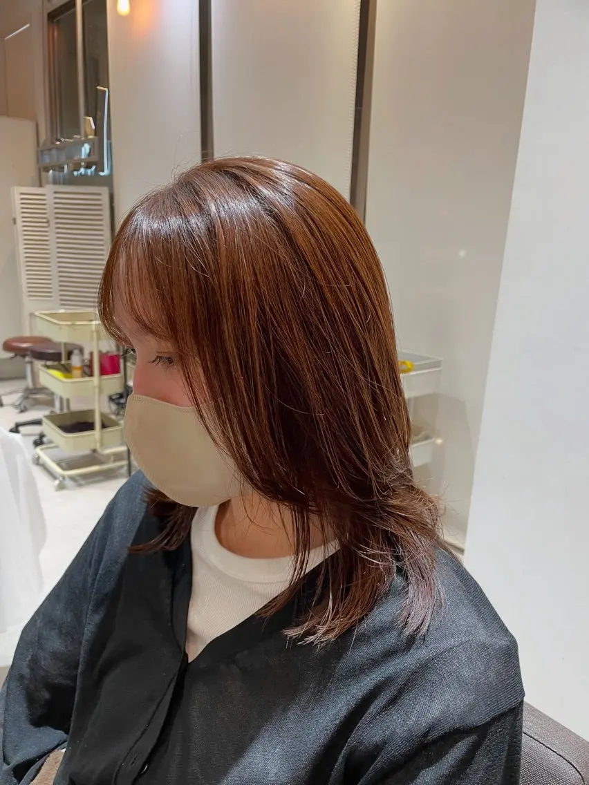 セミロング レイヤーカット カット 大橋 広人/kum川越のヘアスタイル