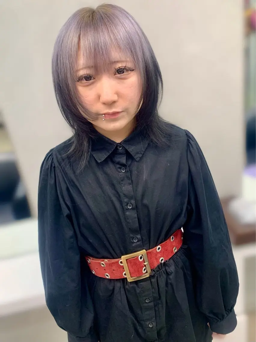 ショート カラー ヘアアレンジ ヘアカラー トリートメント 個性爆弾💣 ダブルカラー/ゆかのヘアスタイル