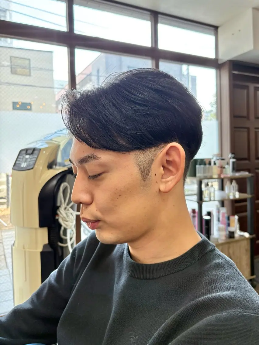 【疲れリセット💨】メンズカット＋10分ヘッドスパ＋眉カット[ミニモ限定]の写真