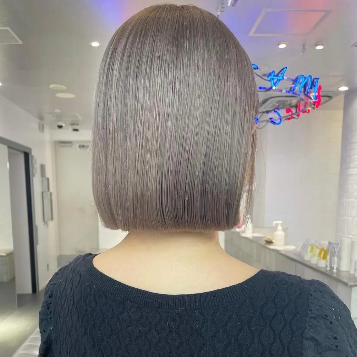 ミディアム カラー カット ヘアカラー トリートメント 🌈game🌈 下北沢店のヘアスタイル