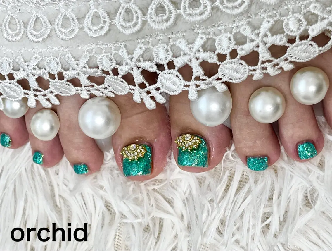 ネイル orchid ♡オーキッドのネイルデザイン