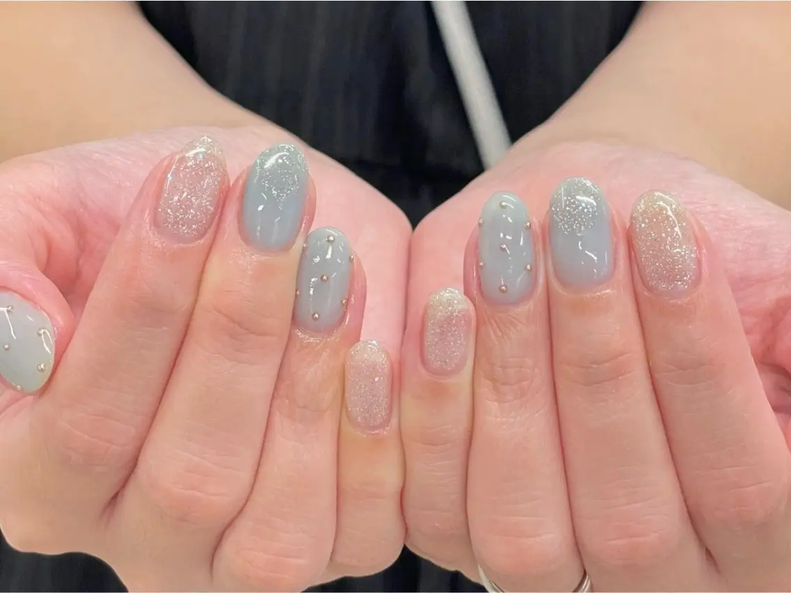 ネイル ジェルネイル ニュアンスネイル パラジェル ネイルサロン hotoriのネイルデザイン