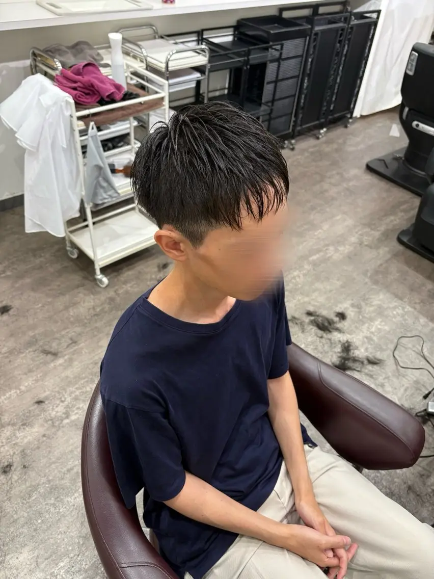 ショート メンズ カット 大竹 遥人のヘアスタイル