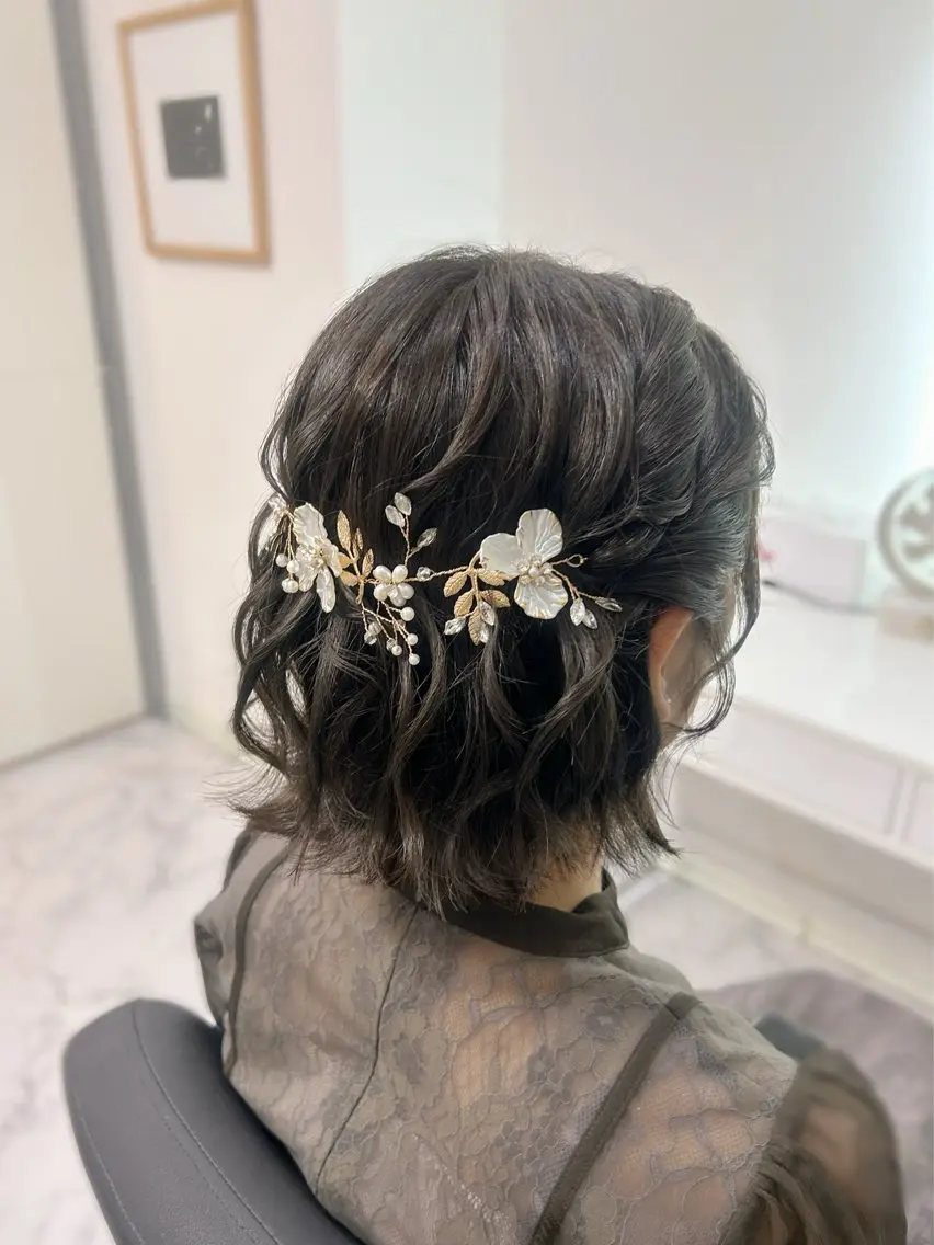 ショート 💎名古屋ヘアセット 早朝OK/ヘアメイクのその他イメージ