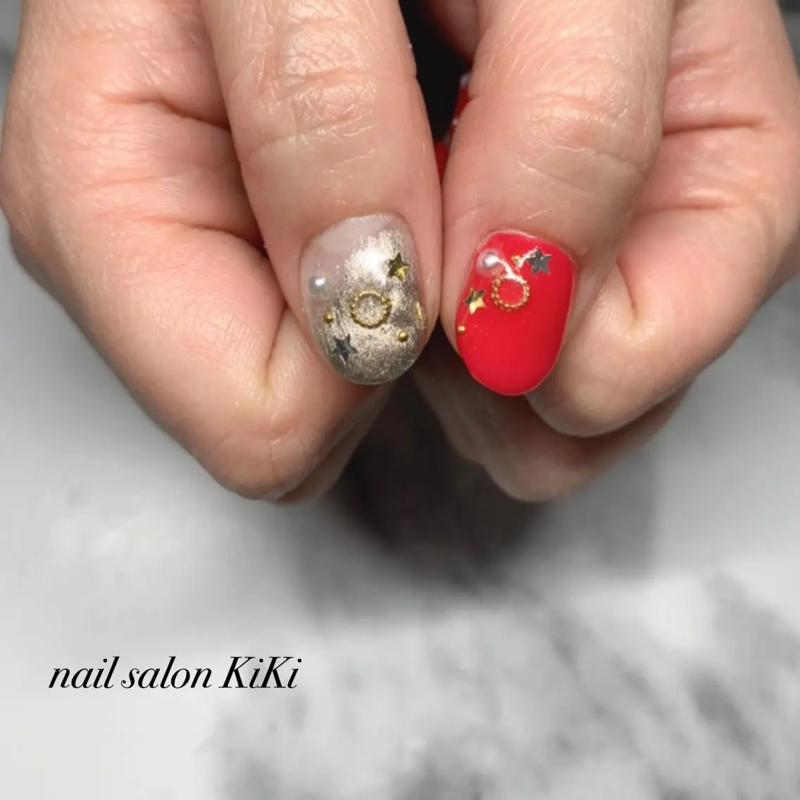 ネイル 冬ネイル クリスマス K. KiKiのネイルデザイン