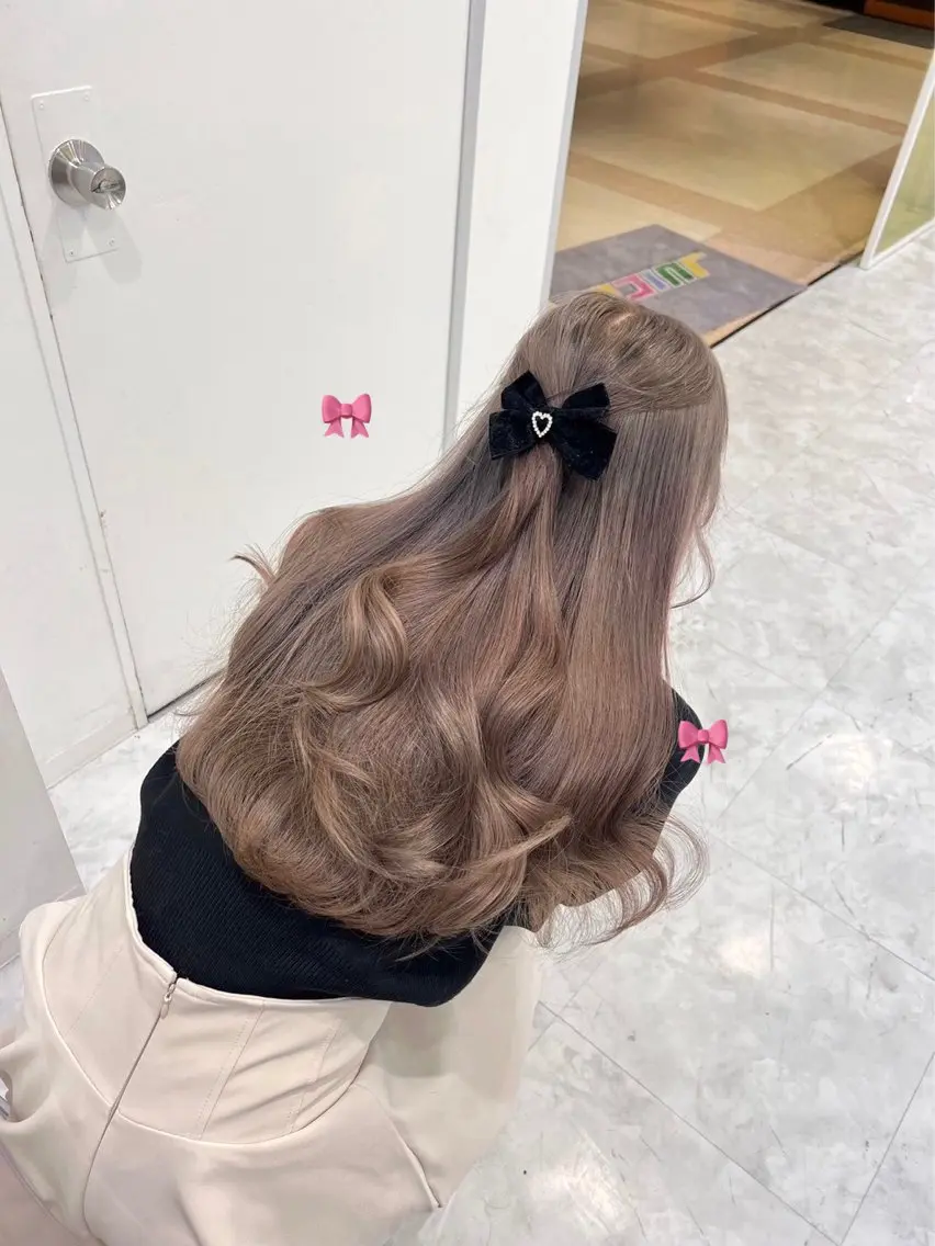 ロング ヘアカラー 似合わせcolor 🎀ʀɪɴᴏ🎶🪽のヘアスタイル