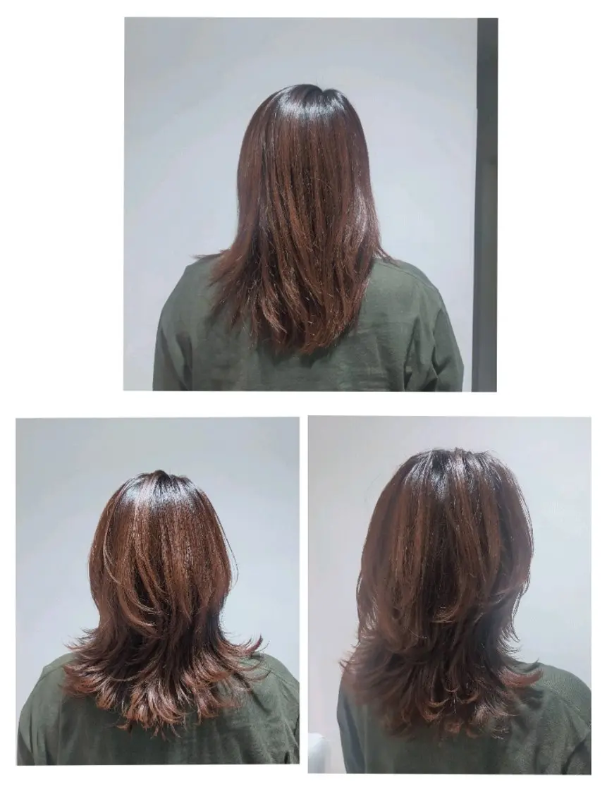 ミディアム 和佐 ももえのヘアスタイル