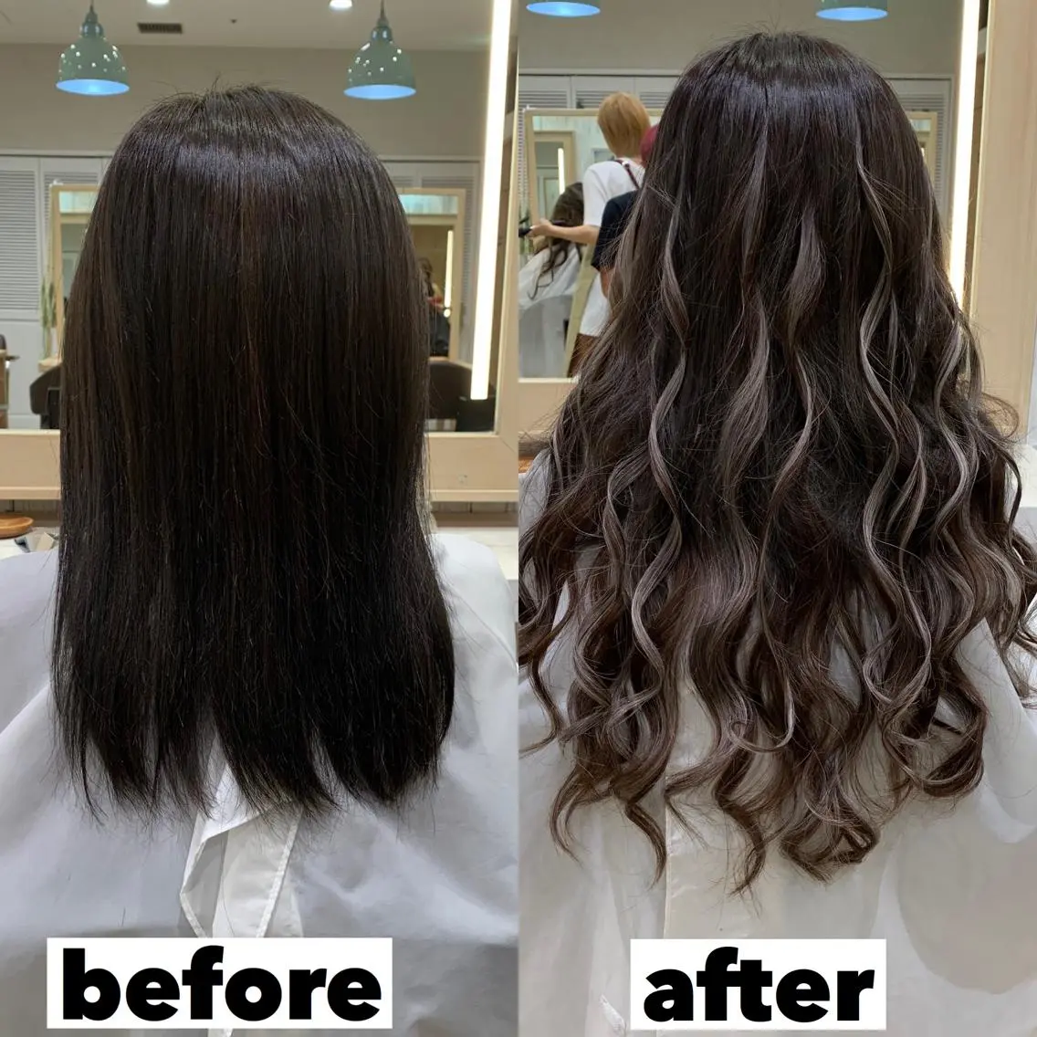 ロング カラー ヘアアレンジ マツエク・マツパ エクステ エクステ TATSUYA アートディレクターのヘアスタイル