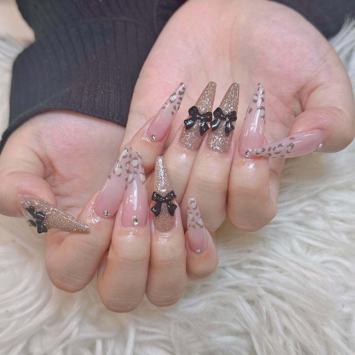 ネイル ハンドネイル ANH ゴテゴテ ネイルスタジオのネイルデザイン