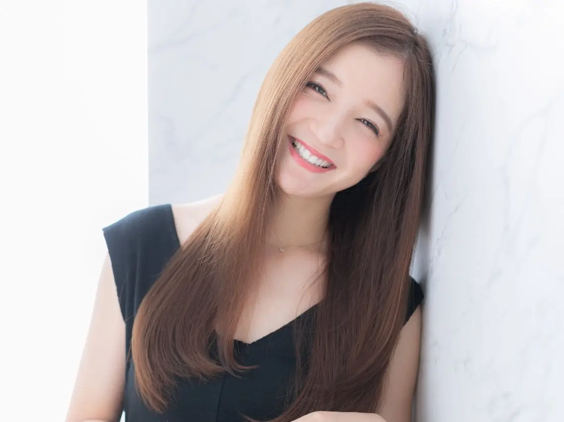 ロング 銀座×️🫧艶カラー ⑅⃝♡🤍ASUKAのヘアスタイル