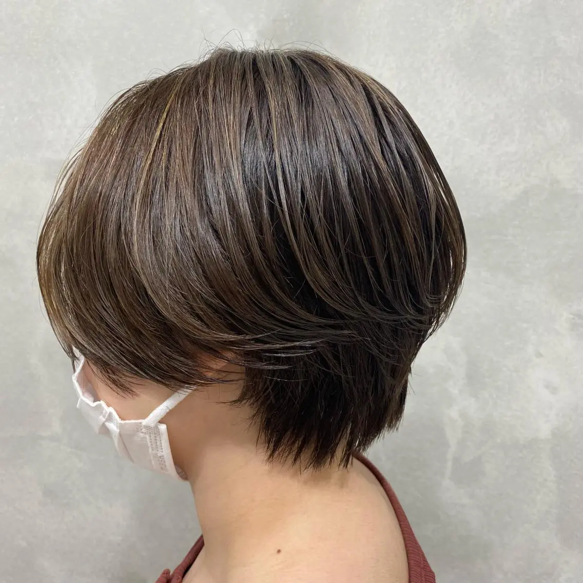 ショート ハンサムショート ショートヘア 村山 豪歩のヘアスタイル