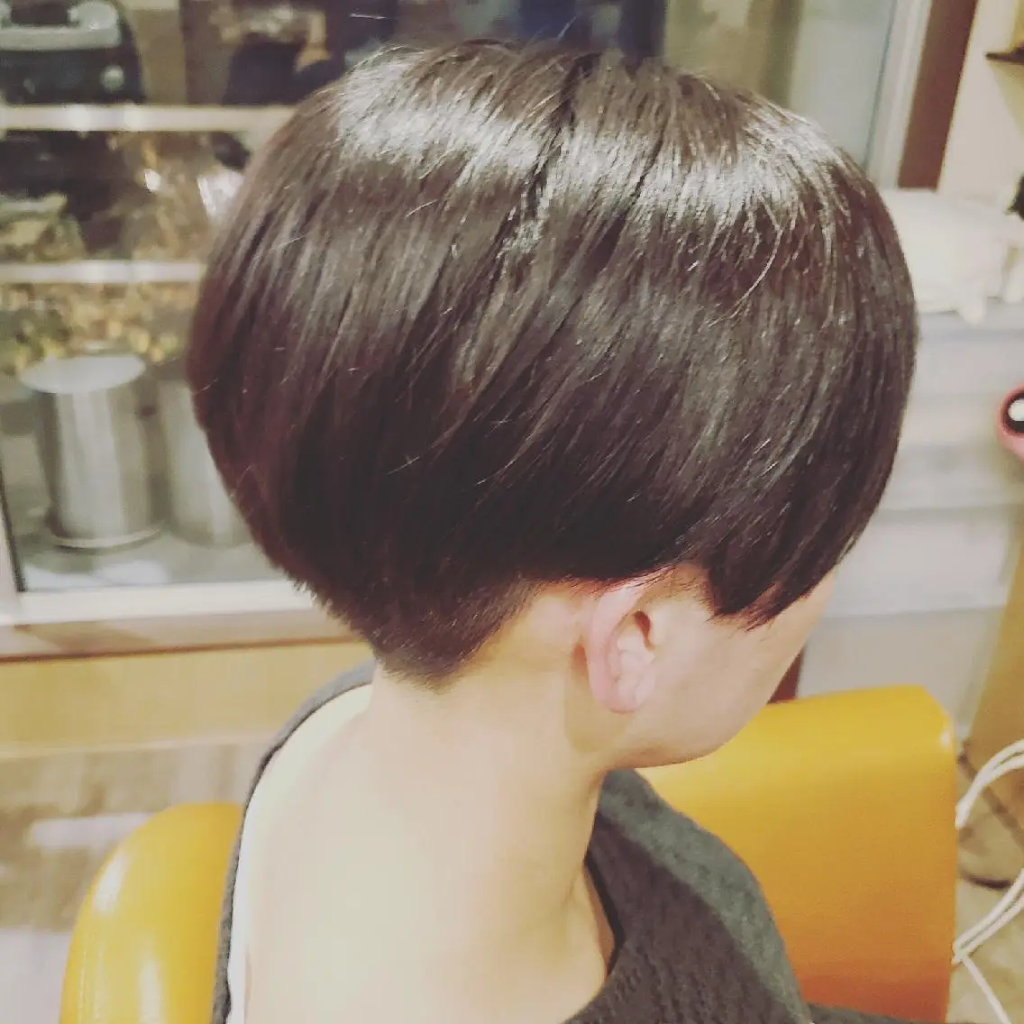 ショート カラー アディクシーカラー 外国人風カラー トリートメント カット ヘアカラー トリートメント spa hair ark 富井直美のヘアスタイル