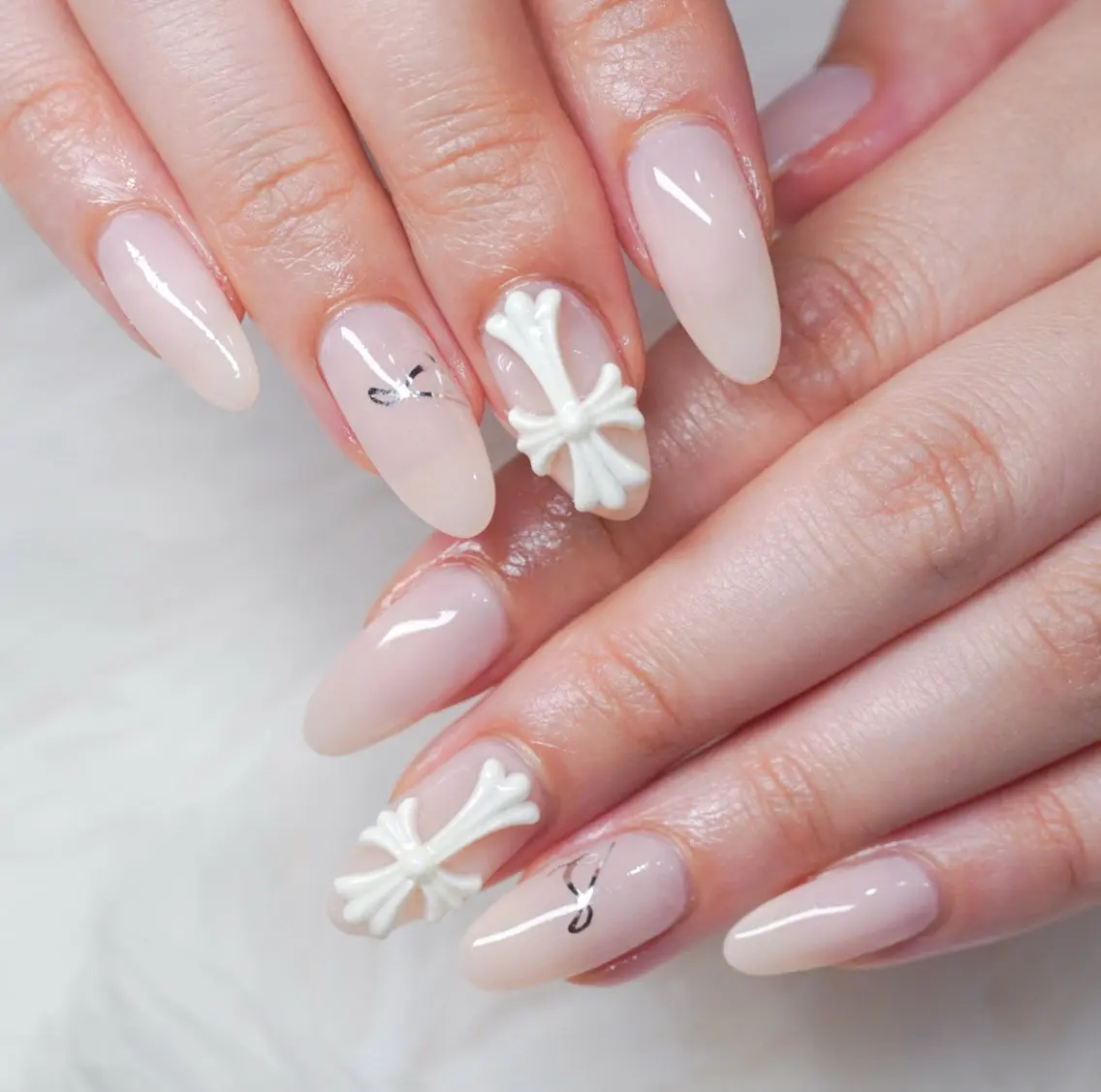 ロング ハンドネイル Re nailのネイルデザイン