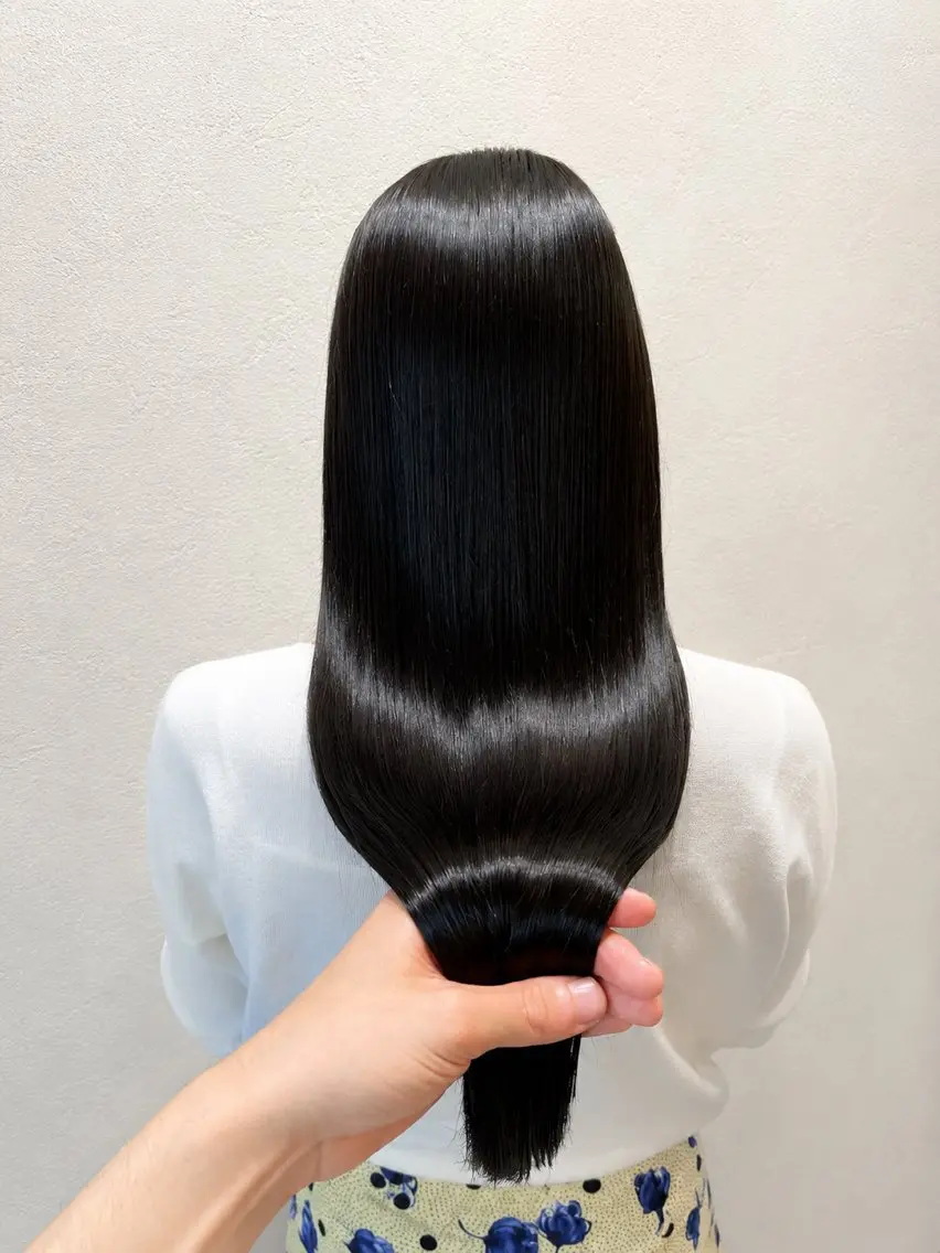 ロング カラー ヘアカラー ♡iku♡カラー 髪質改善 アレンジのヘアスタイル