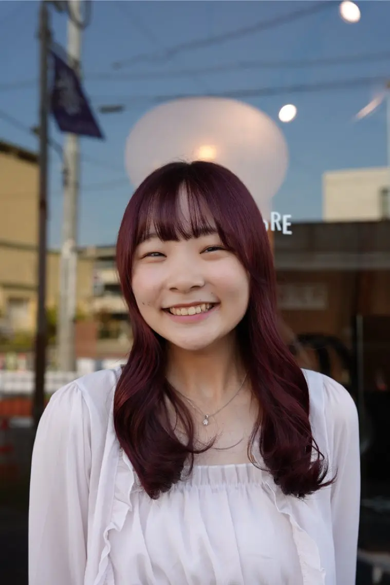 💐レディースモデル様限定💐ワンカラー+トリートメント(シャンプーブロー込み)※ロング料金1,100円の写真