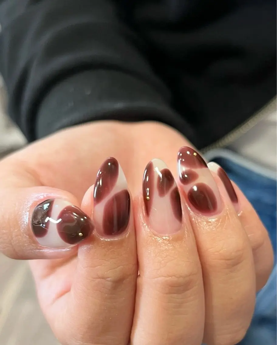 セミロング ハンドネイル . azusaのネイルデザイン