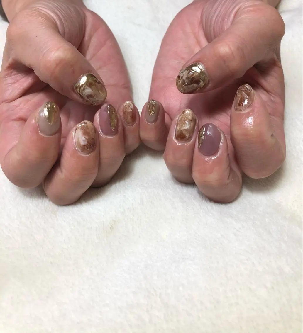 ネイル マットネイル nails 🎀meのネイルデザイン