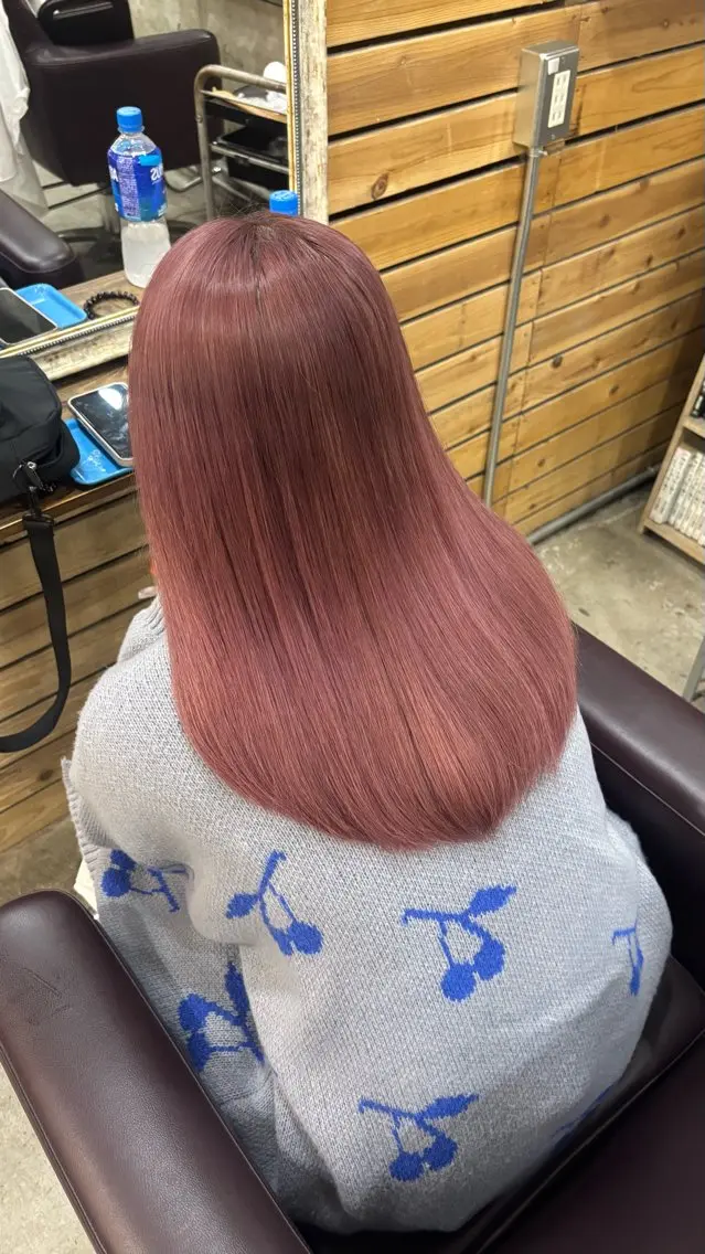 ミディアム カット ヘアカラー Hair CALON /ほのかのヘアスタイル