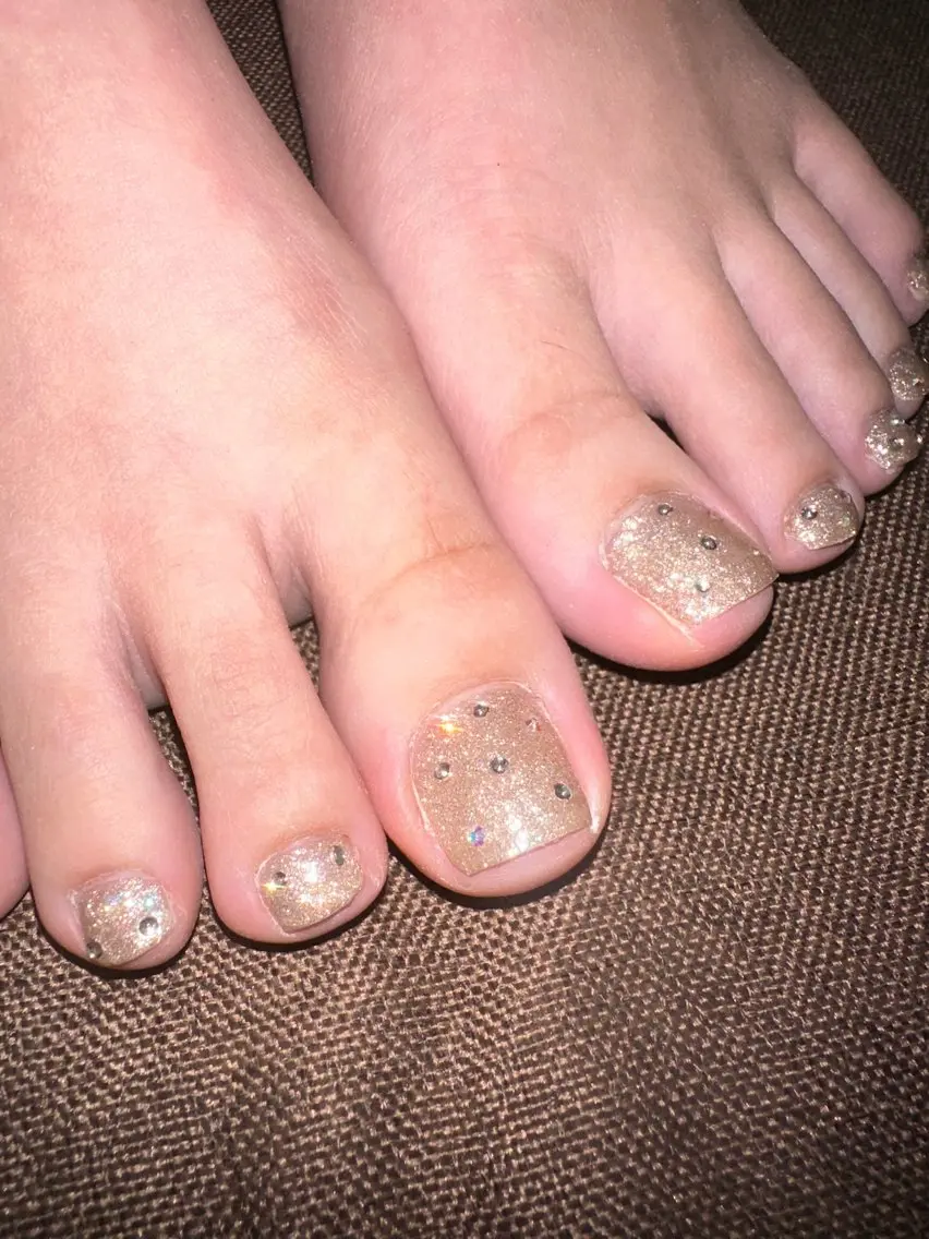 ネイル フットネイル ワンカラーネイル Queen nailのネイルデザイン
