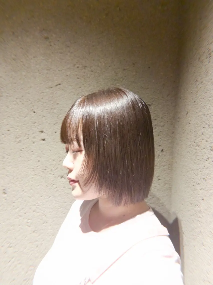 ショート カラー ヘアカラー meirin / ボブカットのヘアスタイル