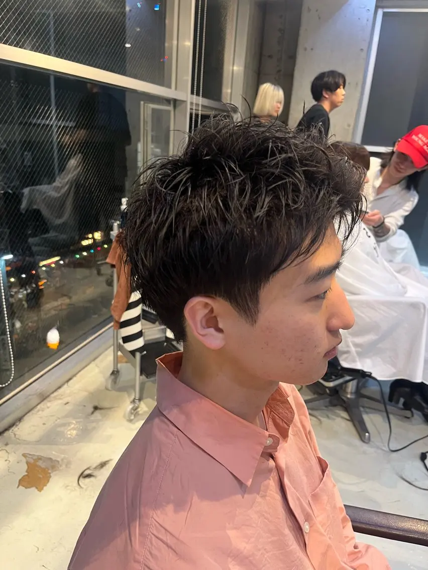 ショート ショートヘア メンズスタイル特化 /fifthりっくんのヘアスタイル