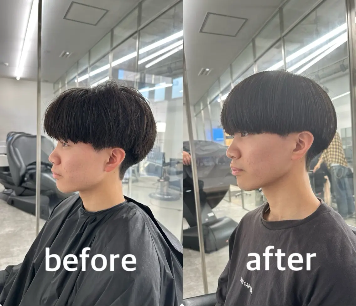 メンズ 縮毛矯正 松田 潤平／メンズ特化のヘアスタイル