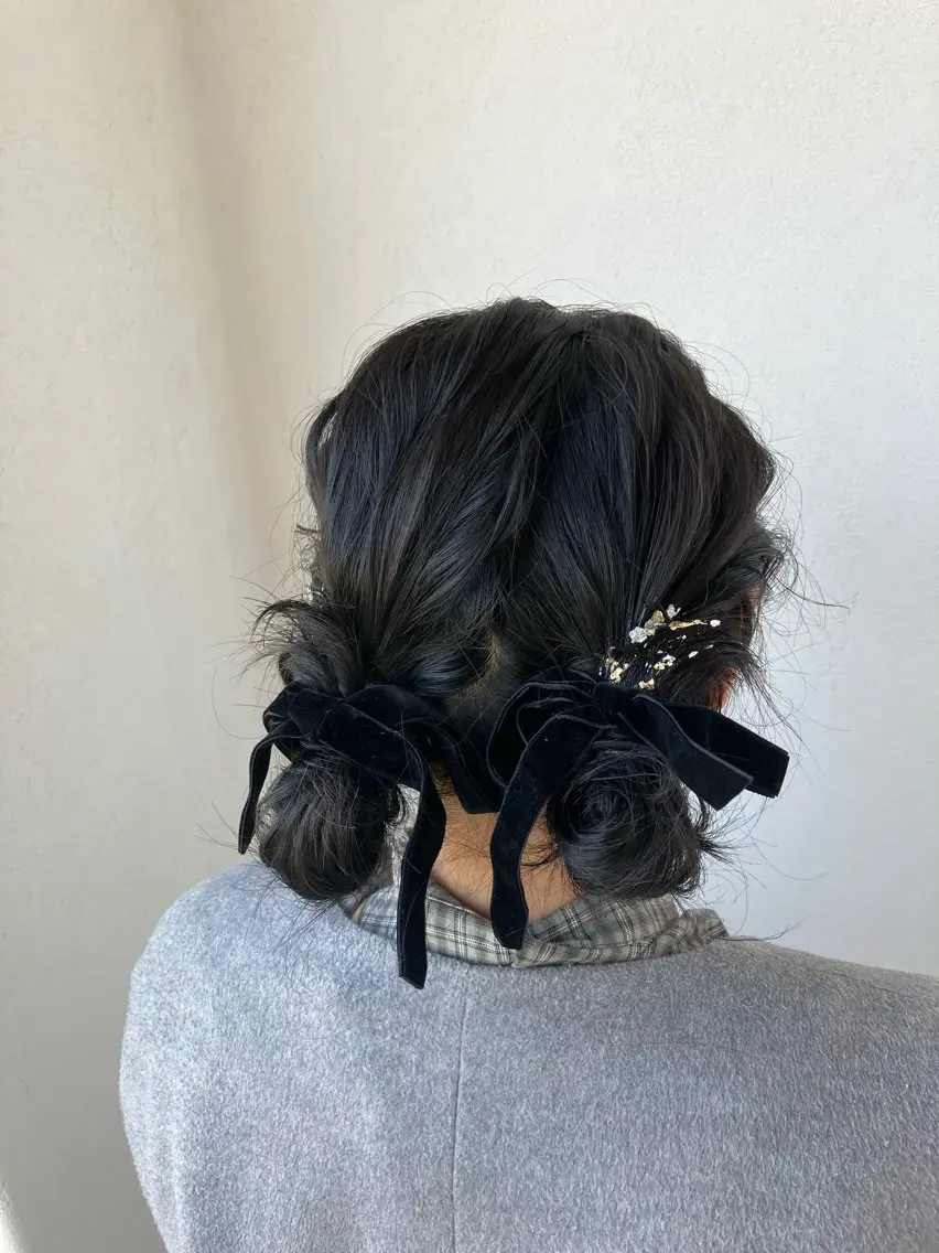 ヘアアレンジ カット 清水 美香のヘアスタイル