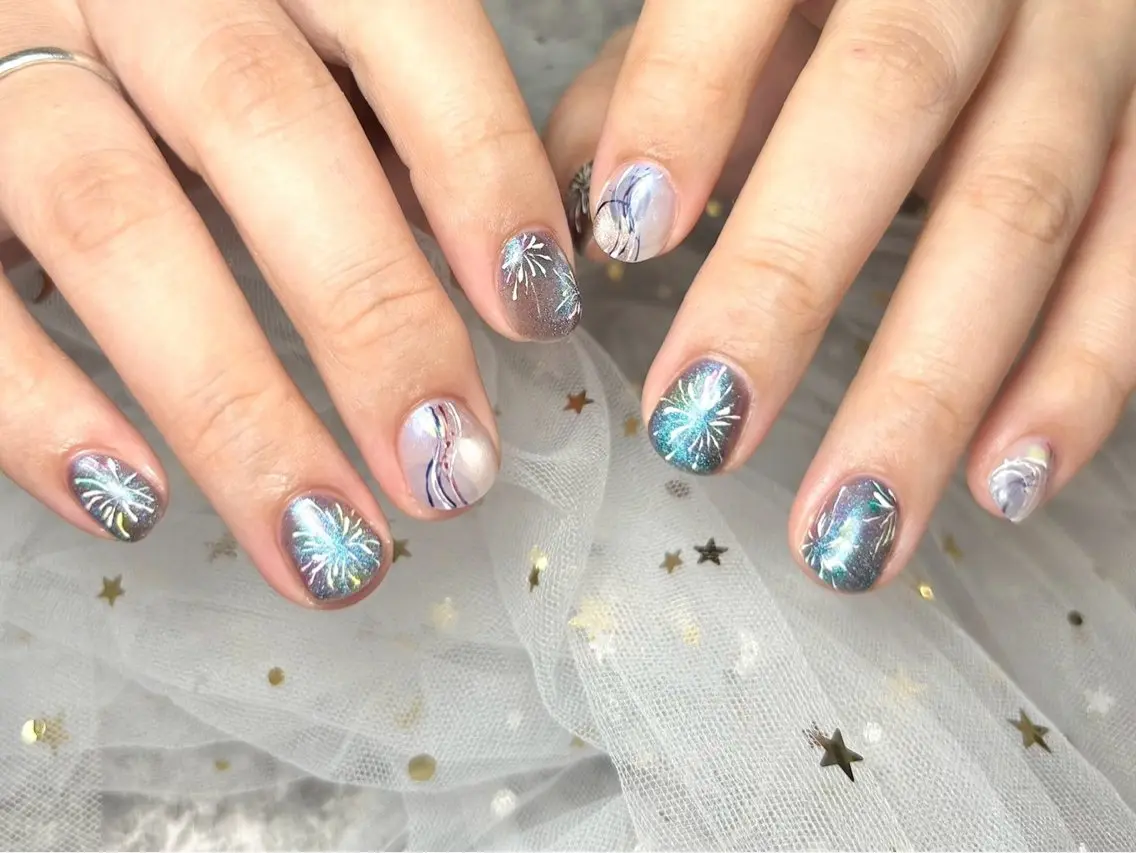 ネイル ジェルネイル Mnailsalon フィルイン対応サロンのネイルデザイン