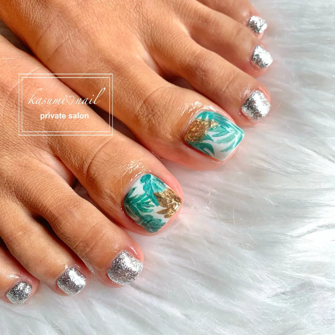 ネイル 大理石ネイル(マーブル) ニュアンスネイル KASUMI♡ Nailのネイルデザイン