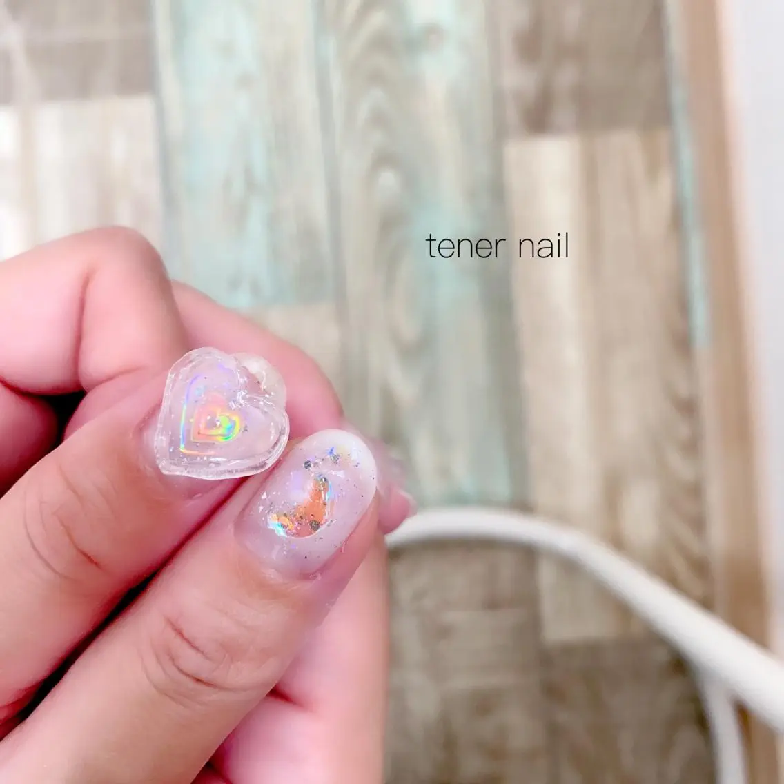 ネイル ハート テネルネイル tener nailのネイルデザイン