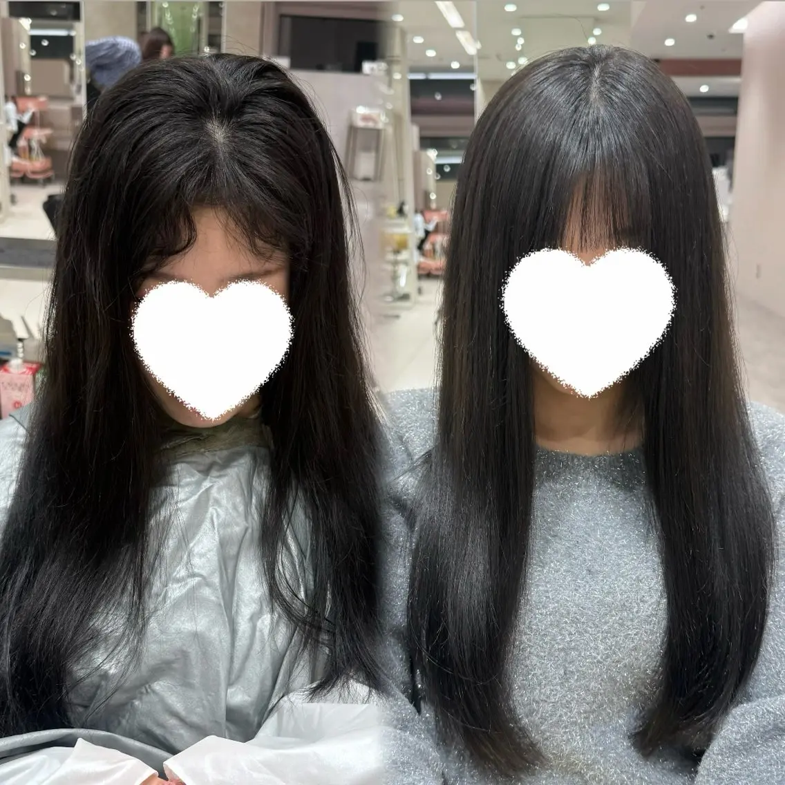 ロング 縮毛矯正 トリートメント 内田 志乃のヘアスタイル