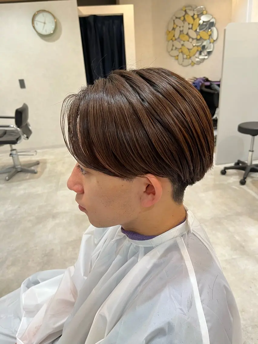 メンズ メンズパーマ 松浦 るなのヘアスタイル