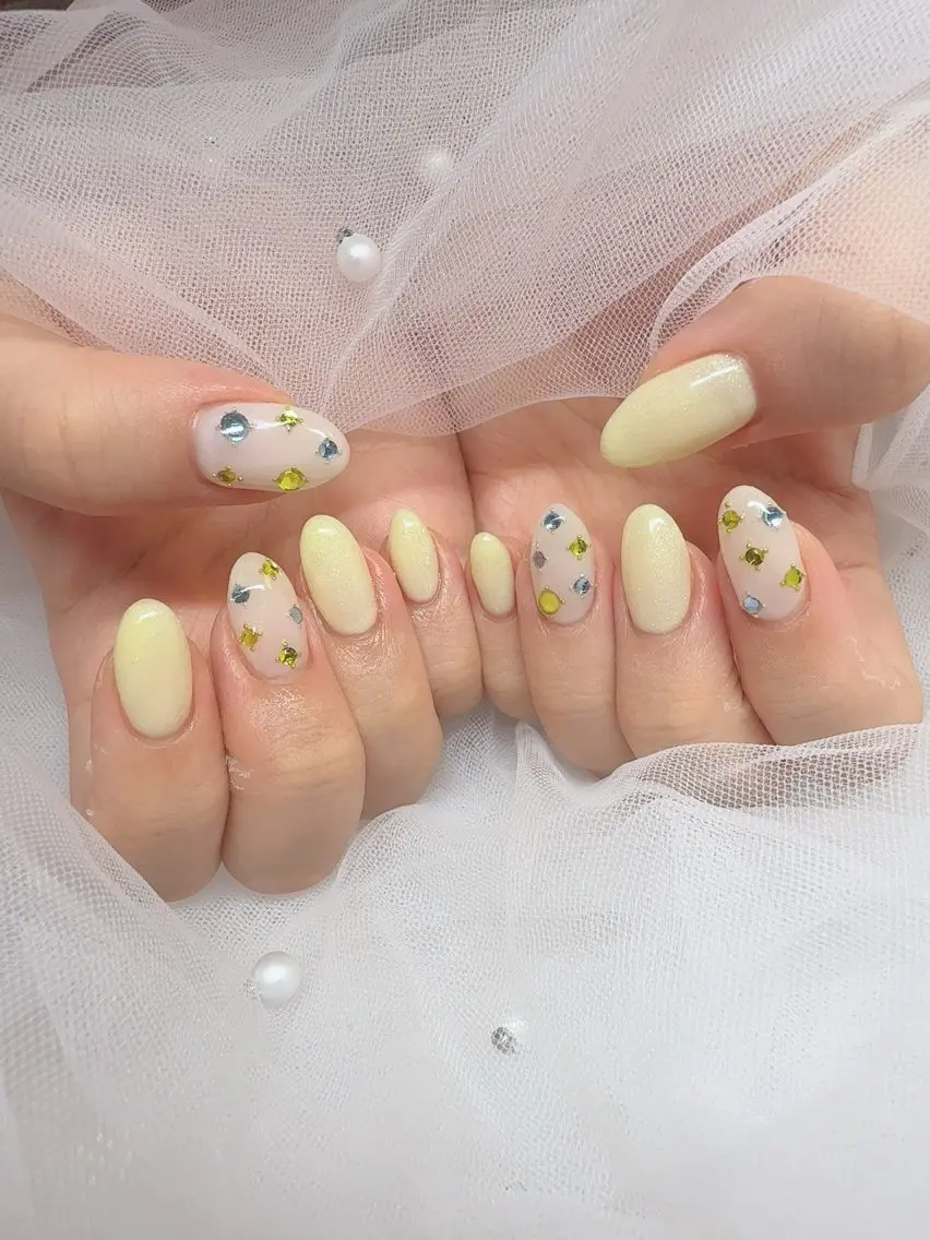 ネイル 持ち込み シンプルネイル teddybear nailsのネイルデザイン