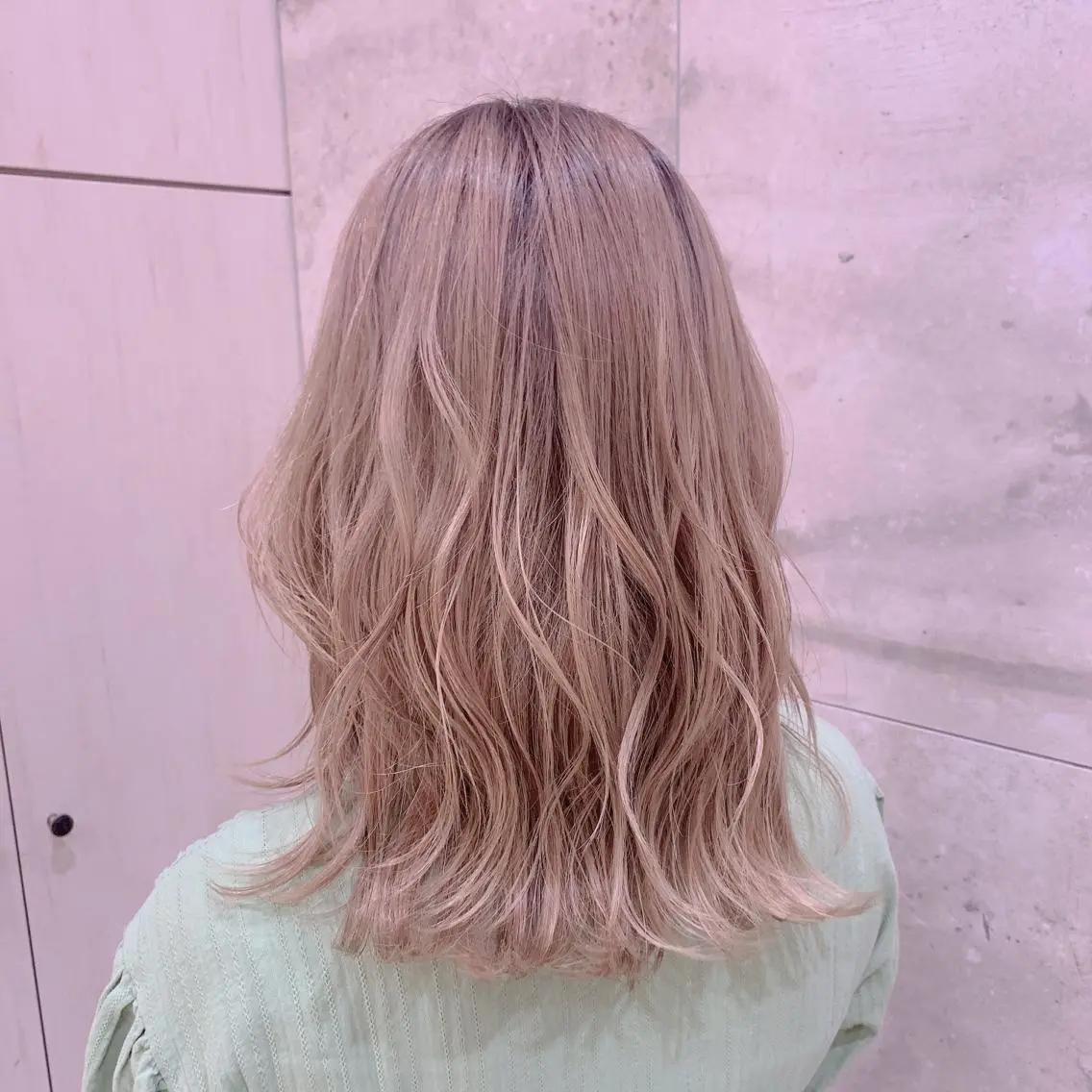 カラー 韓国🇰🇷透明感 ERIのヘアスタイル