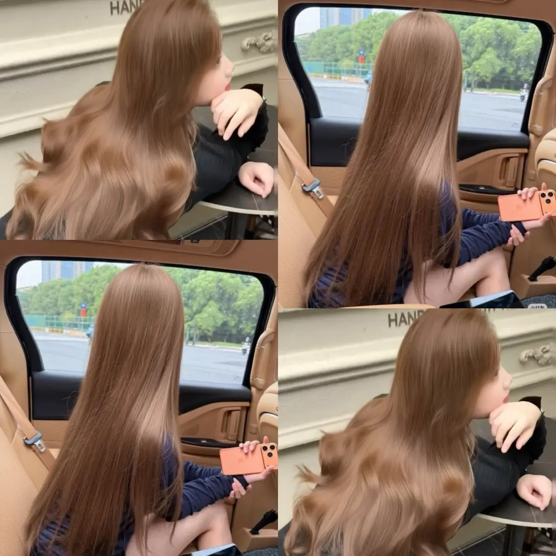 ロング カラー ヘアカラー トリートメント 透明感×艶カラー🤎 🌟YOSHIKIのヘアスタイル