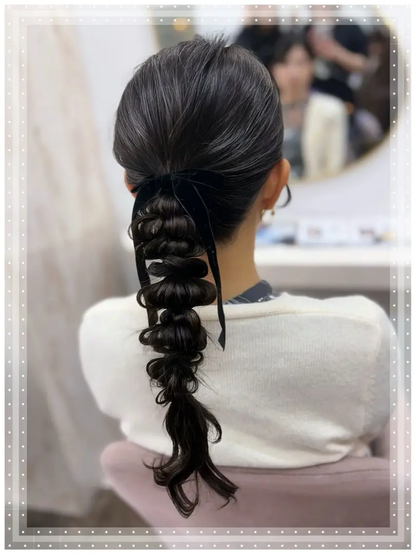☀️ヘアセット☀️ 《お呼ばれヘア💍》の写真
