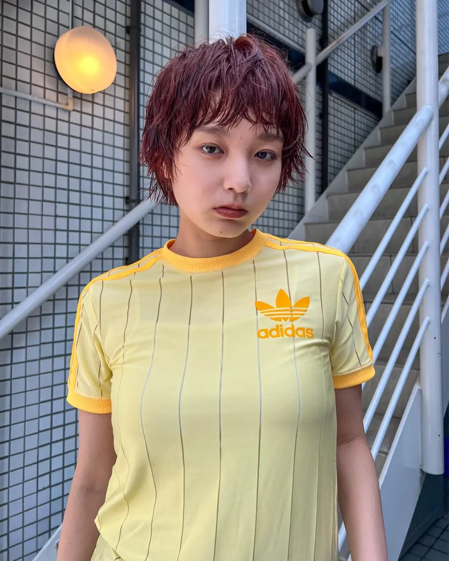ショート くせ毛 ショートヘア ショートカット 塚本航のヘアスタイル