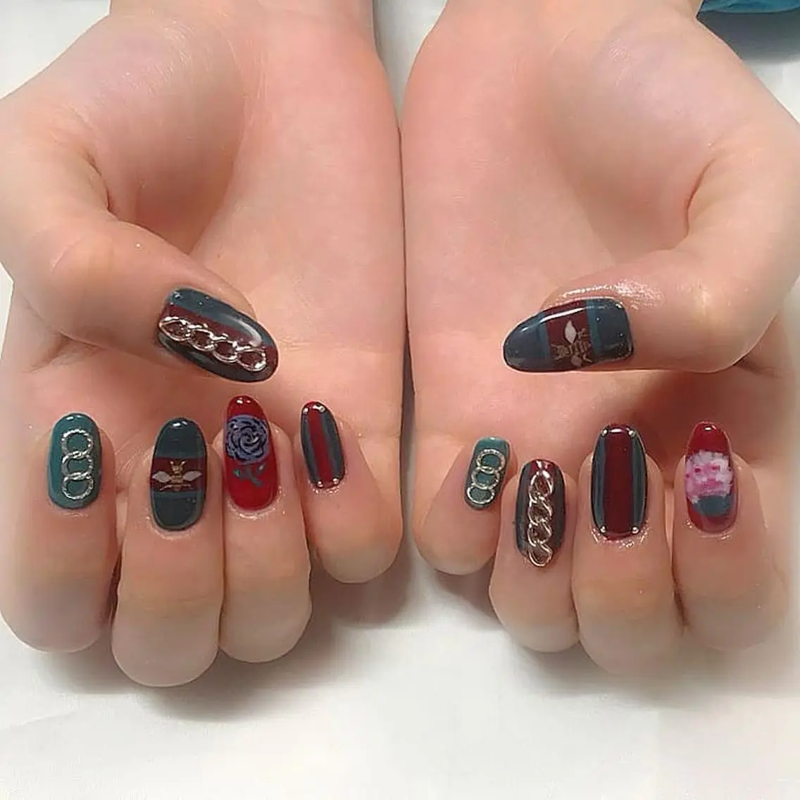 ネイル ハンドネイル ハンドケア lylynail YUUKAのネイルデザイン
