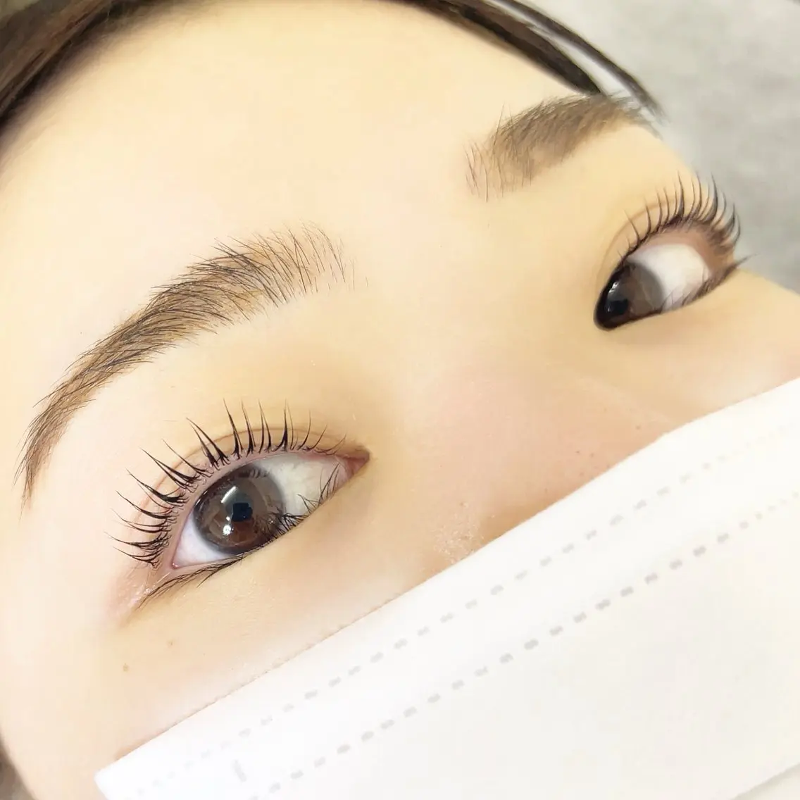 マツエク・マツパ パリジェンヌラッシュリフト マツパ salon de Tiara Fukaのマツエク・マツパデザイン