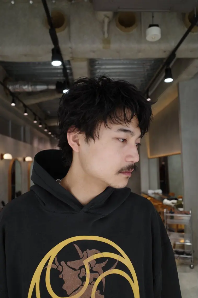 ショート パーマ カット パーマ 八原 良来のヘアスタイル