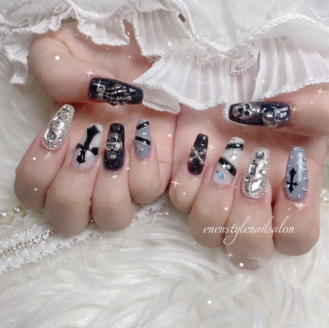 ネイル ハンドネイル 🐾enen style 🐾のネイルデザイン