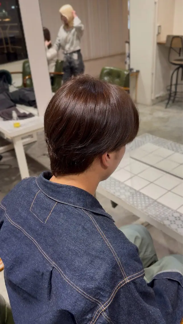 メンズ ヘアカラー トリートメント 五十嵐 雅姫のヘアスタイル