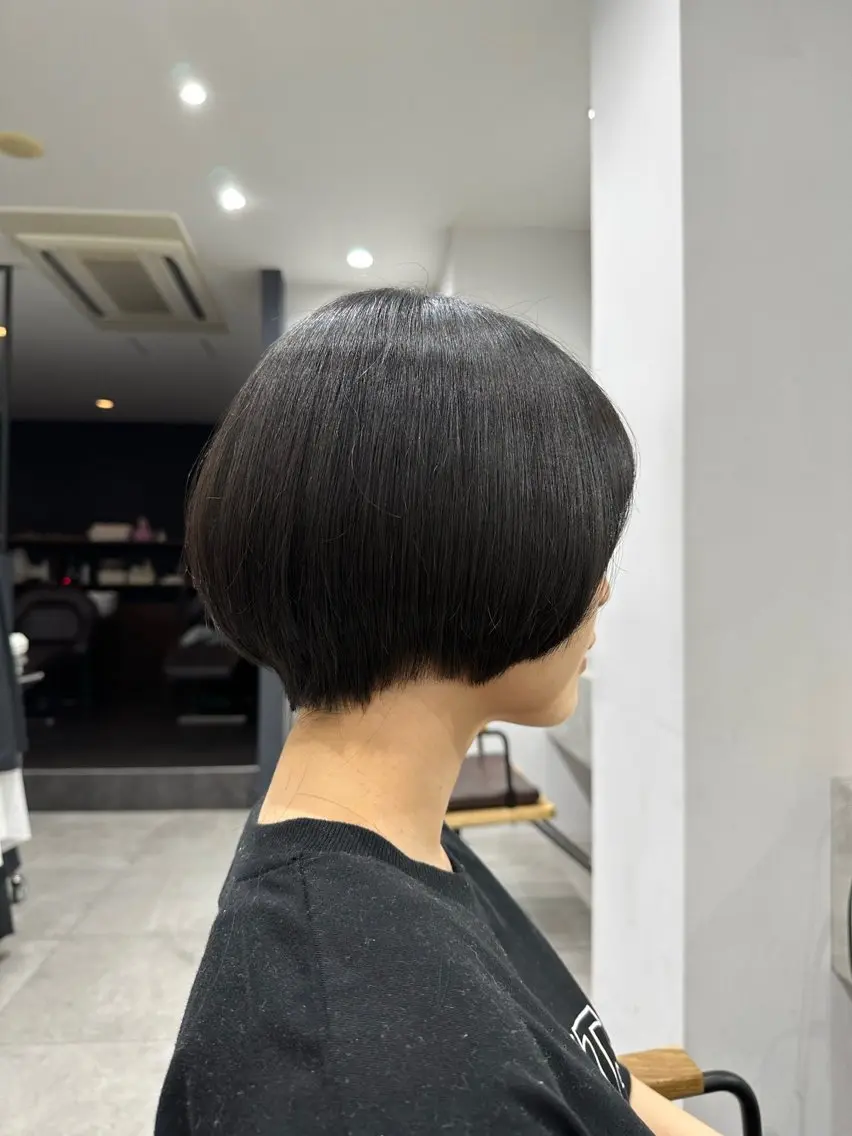 ショート ショートヘア シガ ミクトのヘアスタイル
