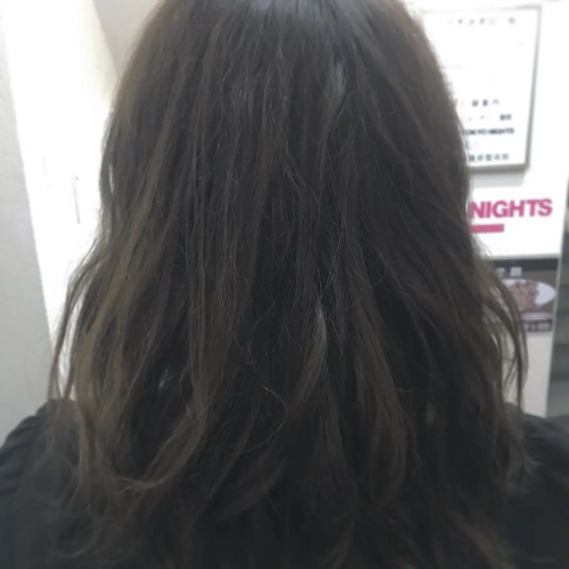セミロング アッシュ 褒められヘア❗️❗️ nico　　格のヘアスタイル