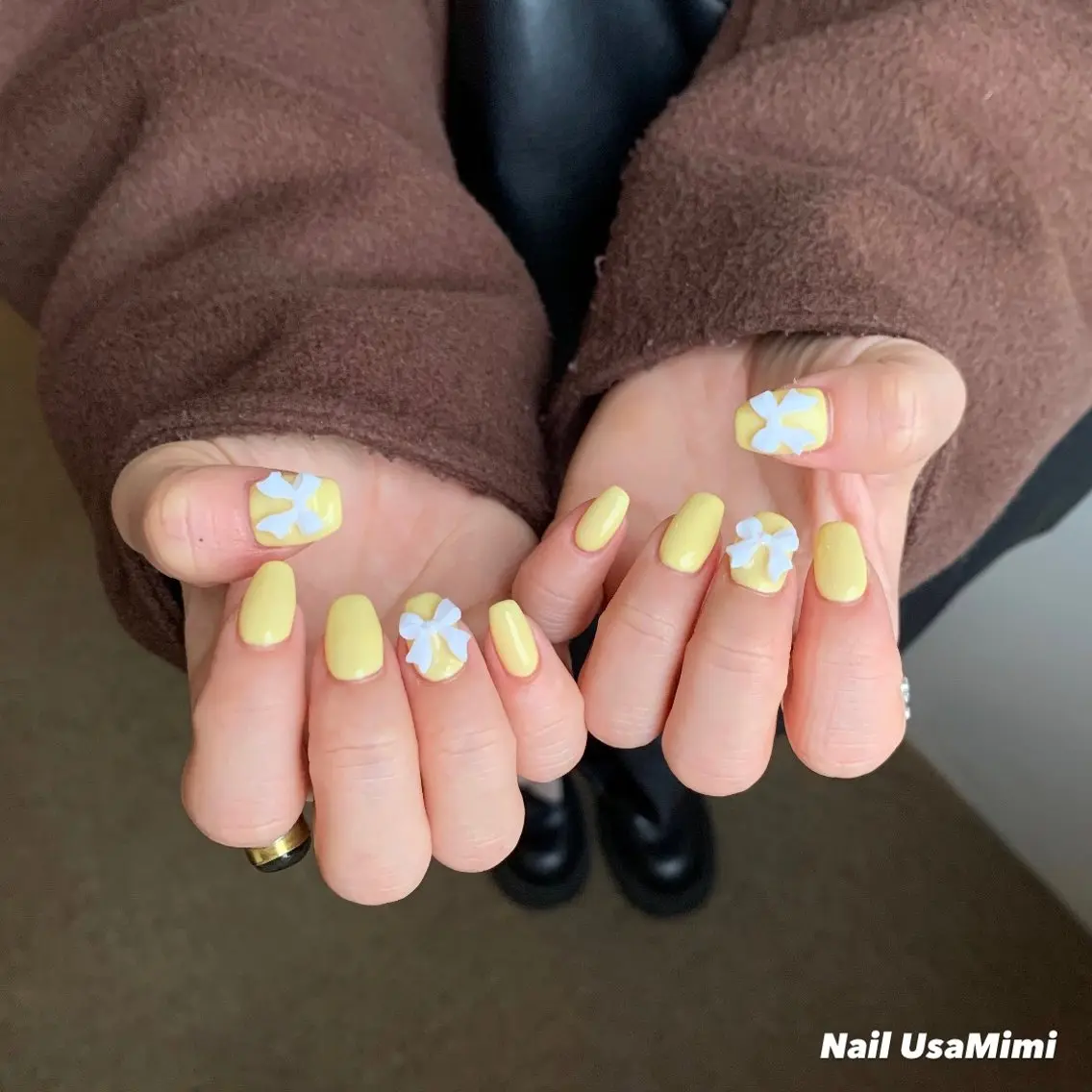 ネイル ジェルネイル マグネットネイル 持ち込み ワンカラーネイル パラジェル 本町ネイルNail UsaMimiのネイルデザイン