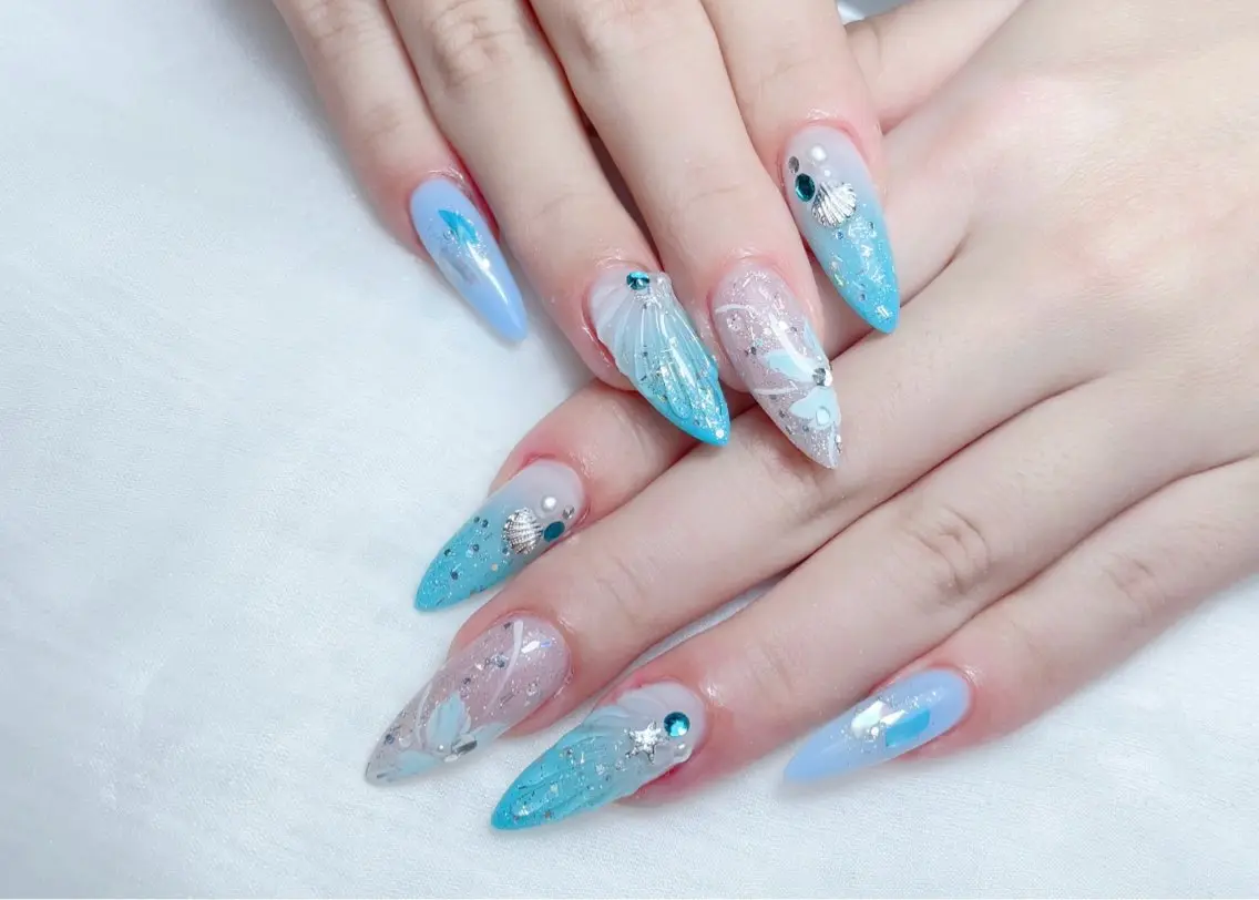 ネイル ハンドネイル ╹◡╹MimoEye lash🌻Nailのマツエク・マツパデザイン