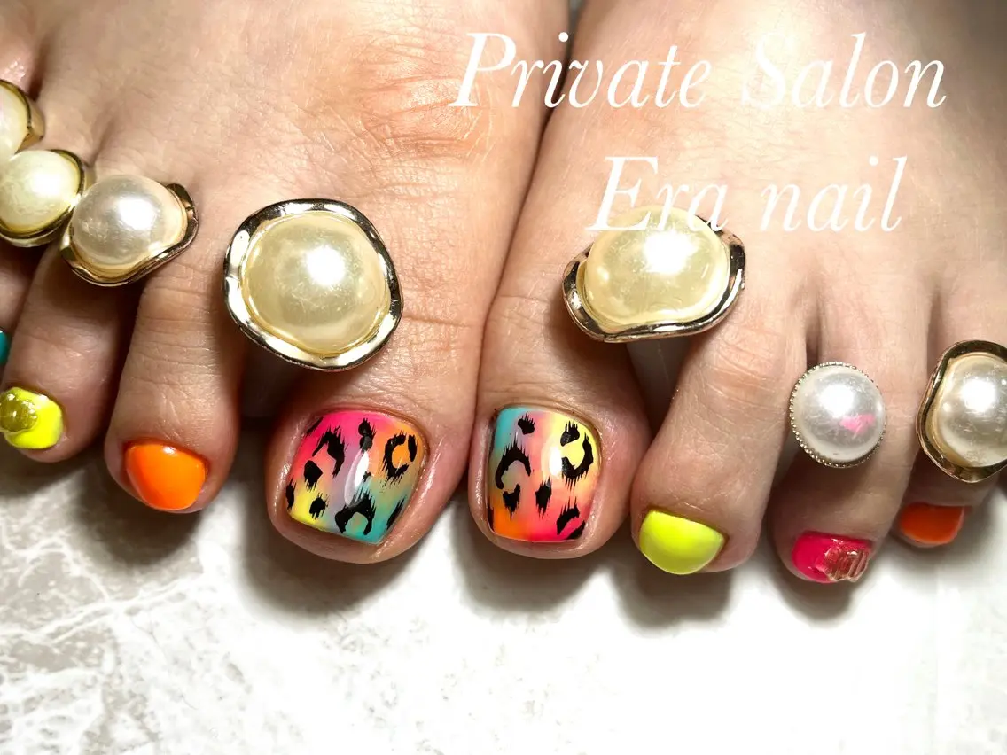 ネイル フットネイル フットネイル Era nailのネイルデザイン