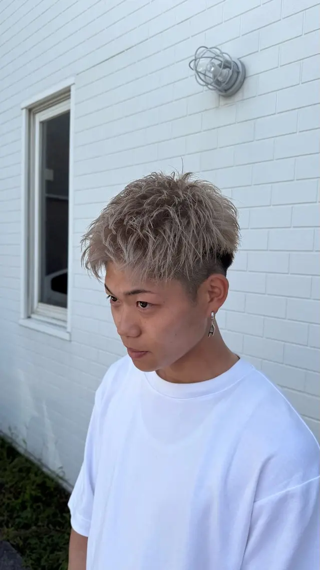 メンズ Joule大分 メンズ特化植木永遠のヘアスタイル
