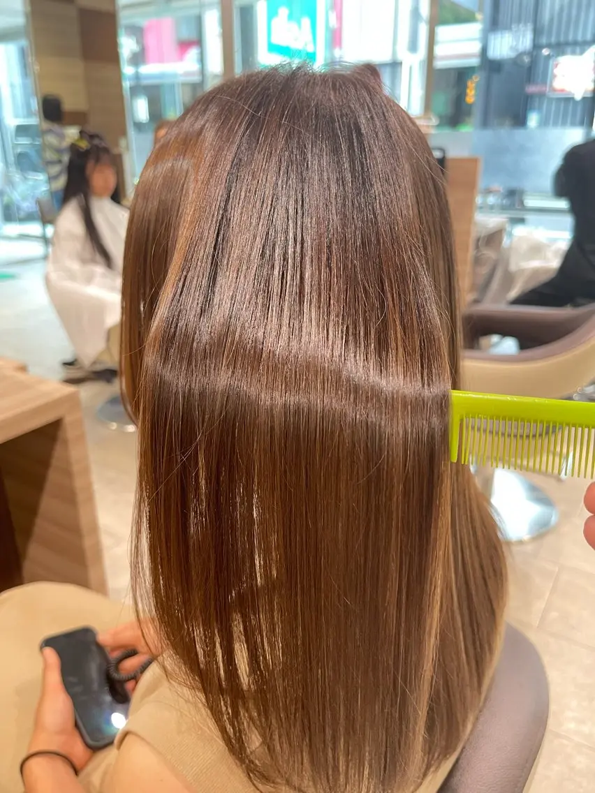 🌧プレミアム白髪染めヘアカラー🌧️の写真