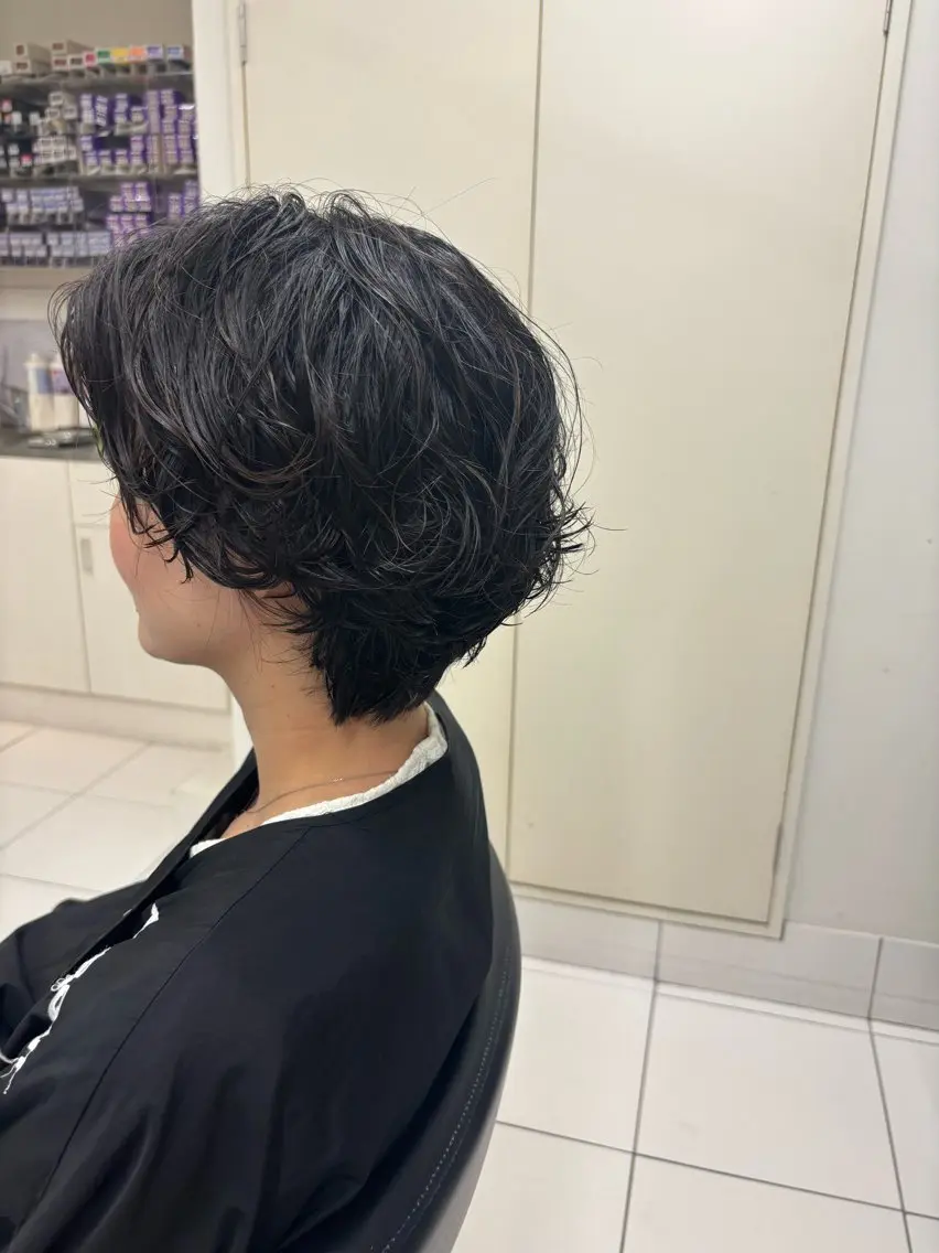 ショート ショートヘア TONI&GUY速寿 勇希のヘアスタイル